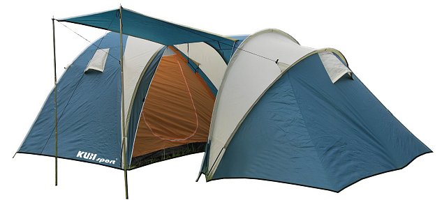 Family tent for 5 persons - 2 bedrooms