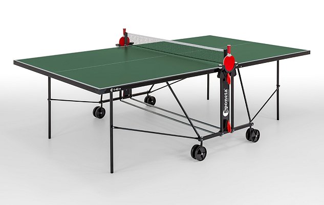 Sponeta S1-42e outdoor table tennis table green