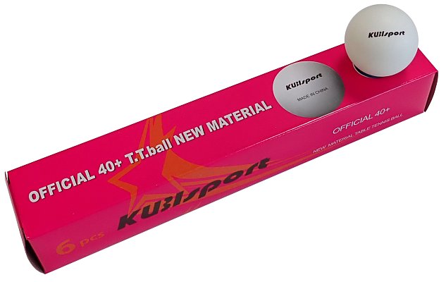 Table tennis balls 6pcs 40mm G1807-40K