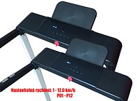 Flat treadmill without incline GB3800K