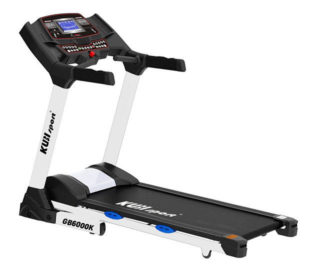 Treadmill with electric incline and running apps GB6000BAK