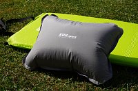 Self-inflating mattress-pillow