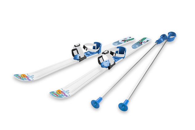 Kids skis 70 cm blue