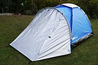 Monodome tent for 3 persons with anteroom