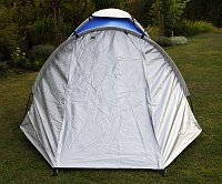 Monodome tent for 3 persons with anteroom