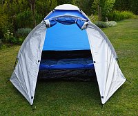 Monodome tent for 3 persons with anteroom