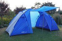 Family tent for 4 persons - 2 bedrooms