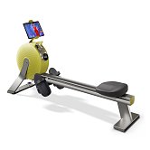 Rowing trainer BR3000K with bluetooth wireless self-powered yellow