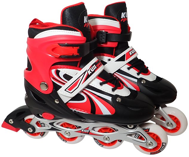 Children's inline skates CS310K red size 35-38