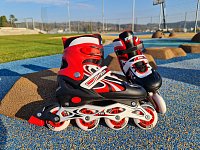 Children inline skates CS310K red size 31-34