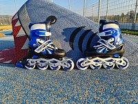 Children's inline skates CS310K blue size 39-42