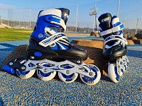 Children's inline skates CS310K blue size 39-42