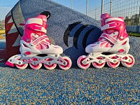 Kids inline skates CS310K pink size 35-38