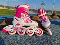 Kids inline skates CS310K pink size 35-38