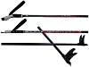 Running poles Skol 80 cm