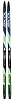 Cross-country skis SKOL Trinity "SKIN" 170 - 200 cm with NNN binding black-green