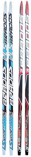 Cross-country skis Skol Brados blue 170 - 205 cm