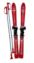 Children's skis 90cm red