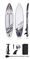 Paddleboard 335x86x15 cm with accessories white and grey