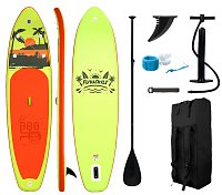 Paddleboard 335x84x15 cm with accessories yellow-orange